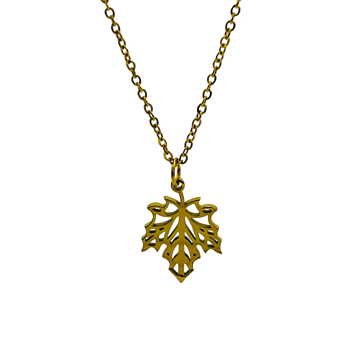 Maple Leaf Necklace