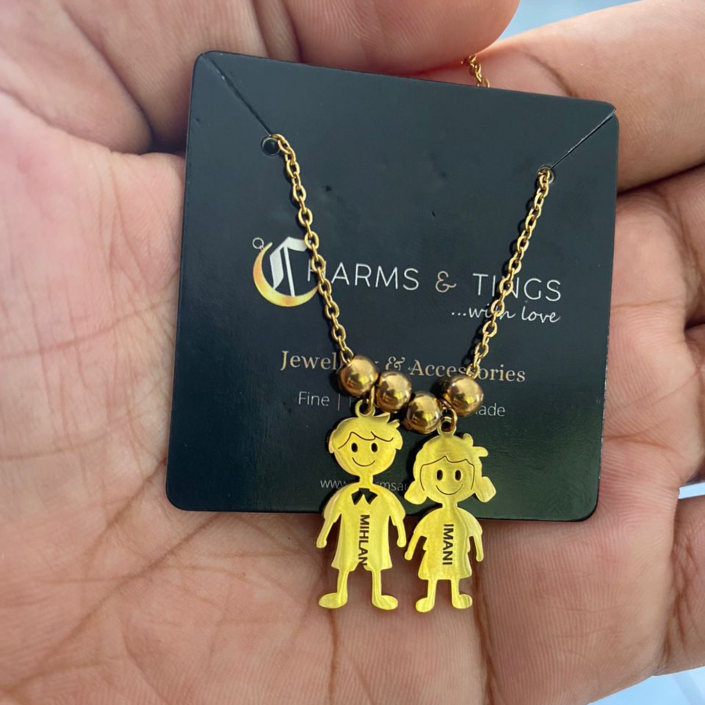 Custom Mum Keepsake Necklace