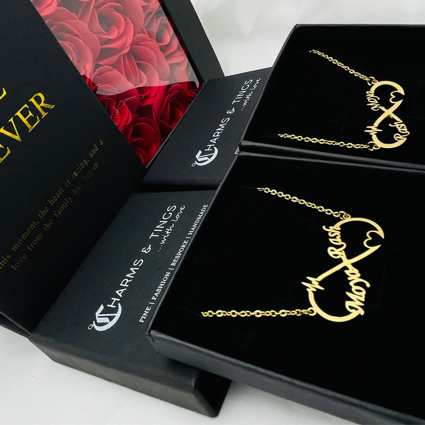 Custom Personalised Infinity Name Necklace