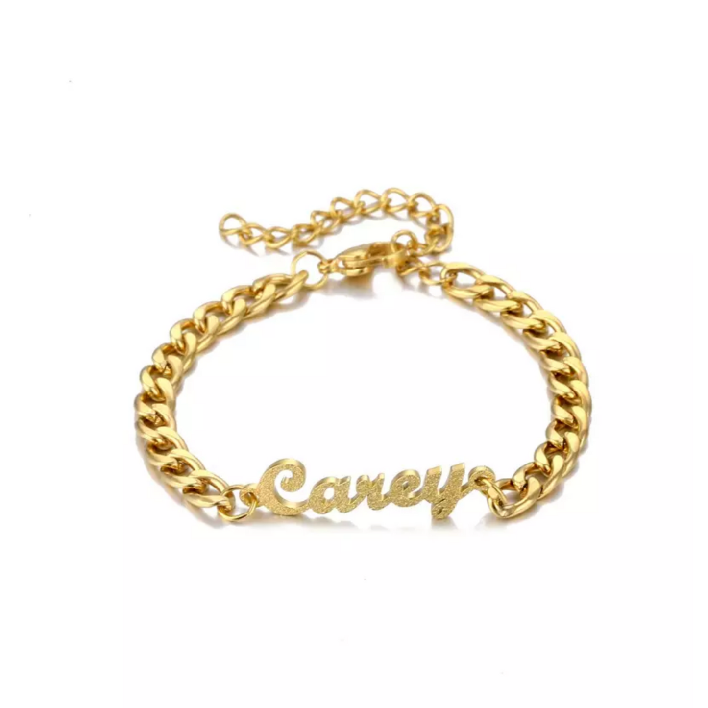 Custom Frosted Cuban Link Bracelet