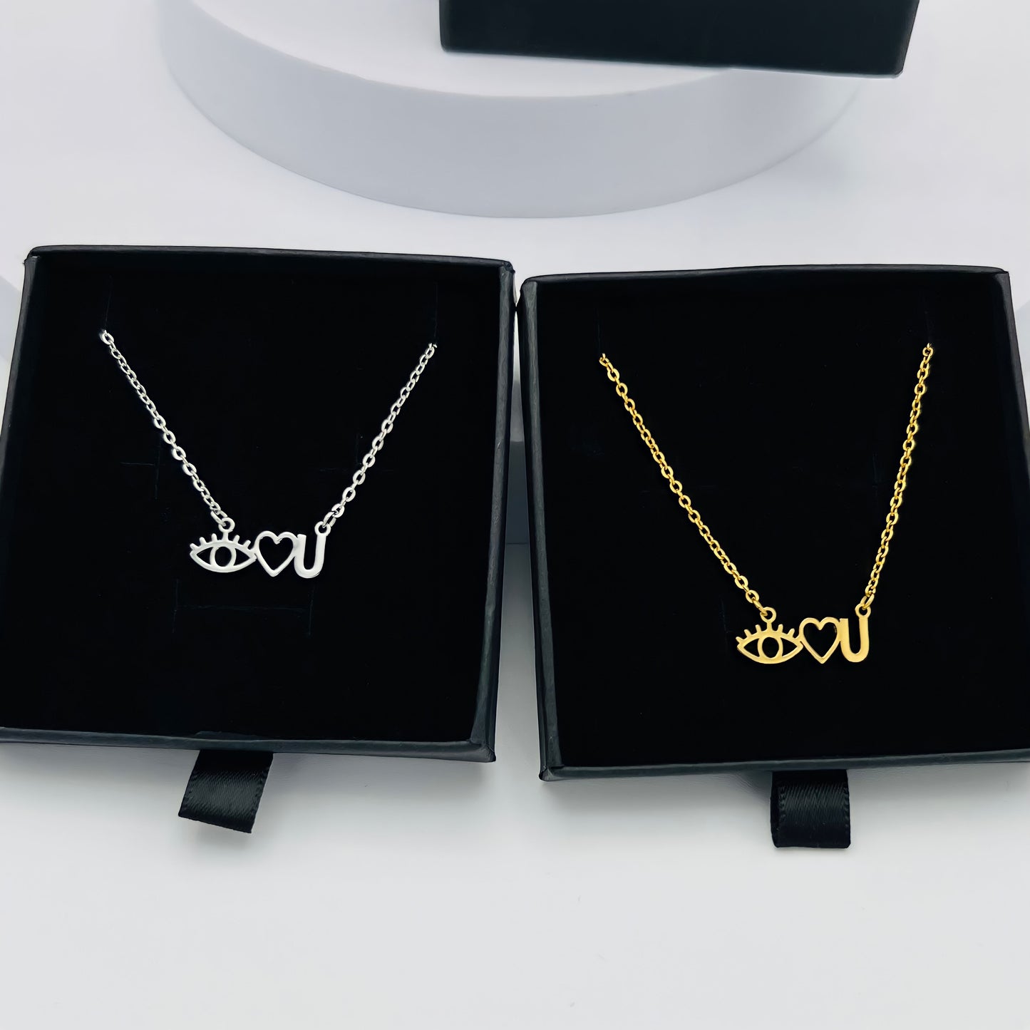 I Love You Rebus Necklace