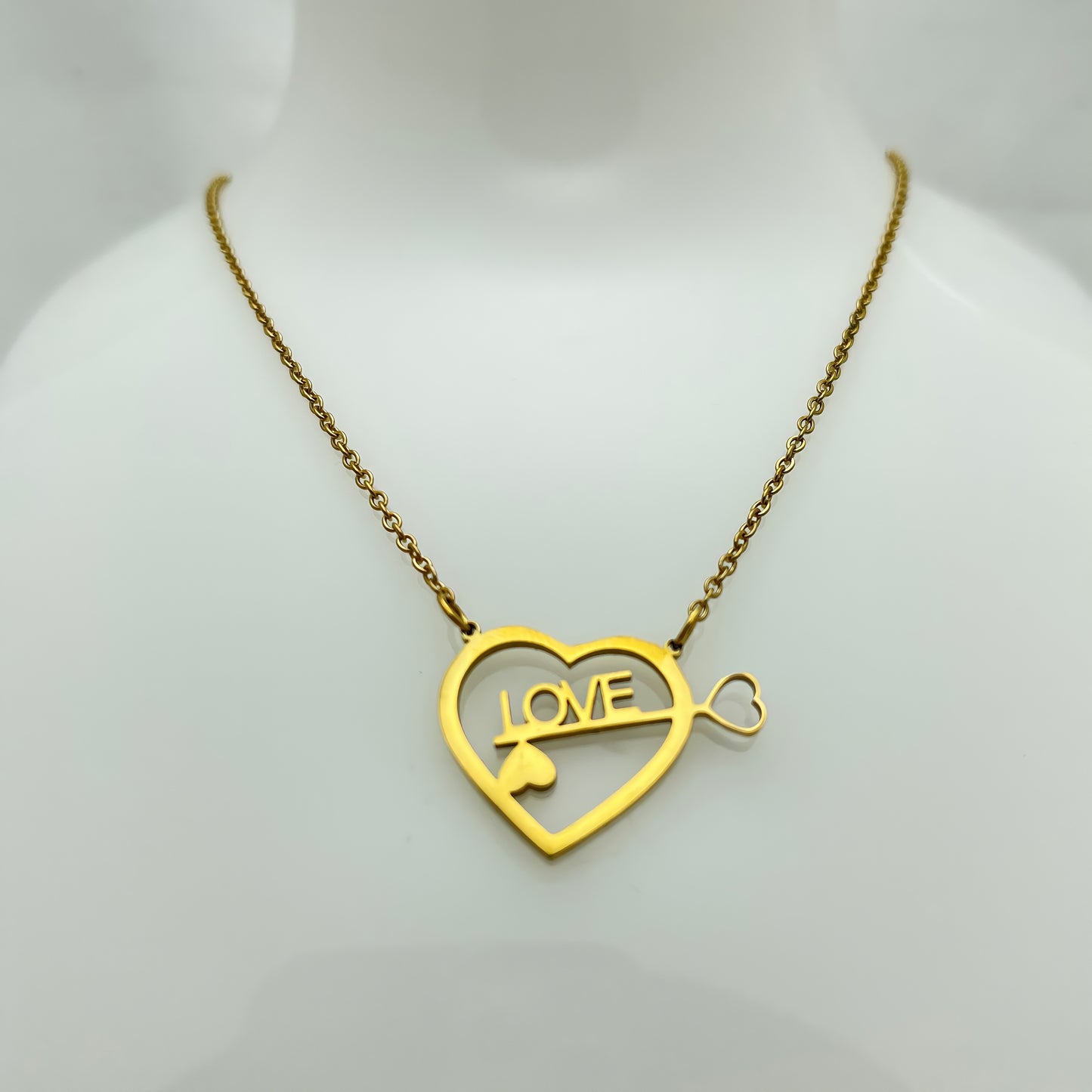 Key to Your Heart Love Necklace