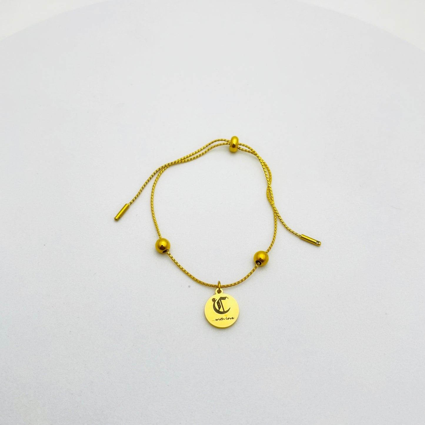 Gold Jamaican Flag Enamel Charm Jaminate Jewellery Set