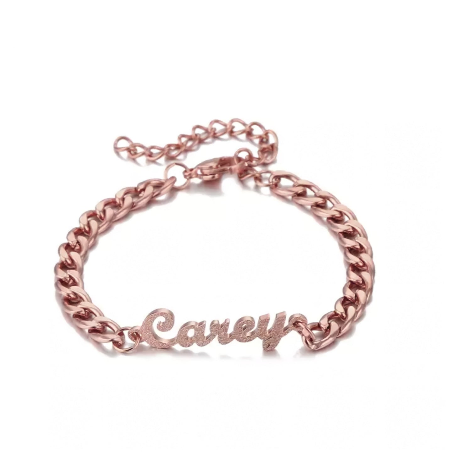 Custom Frosted Cuban Link Bracelet