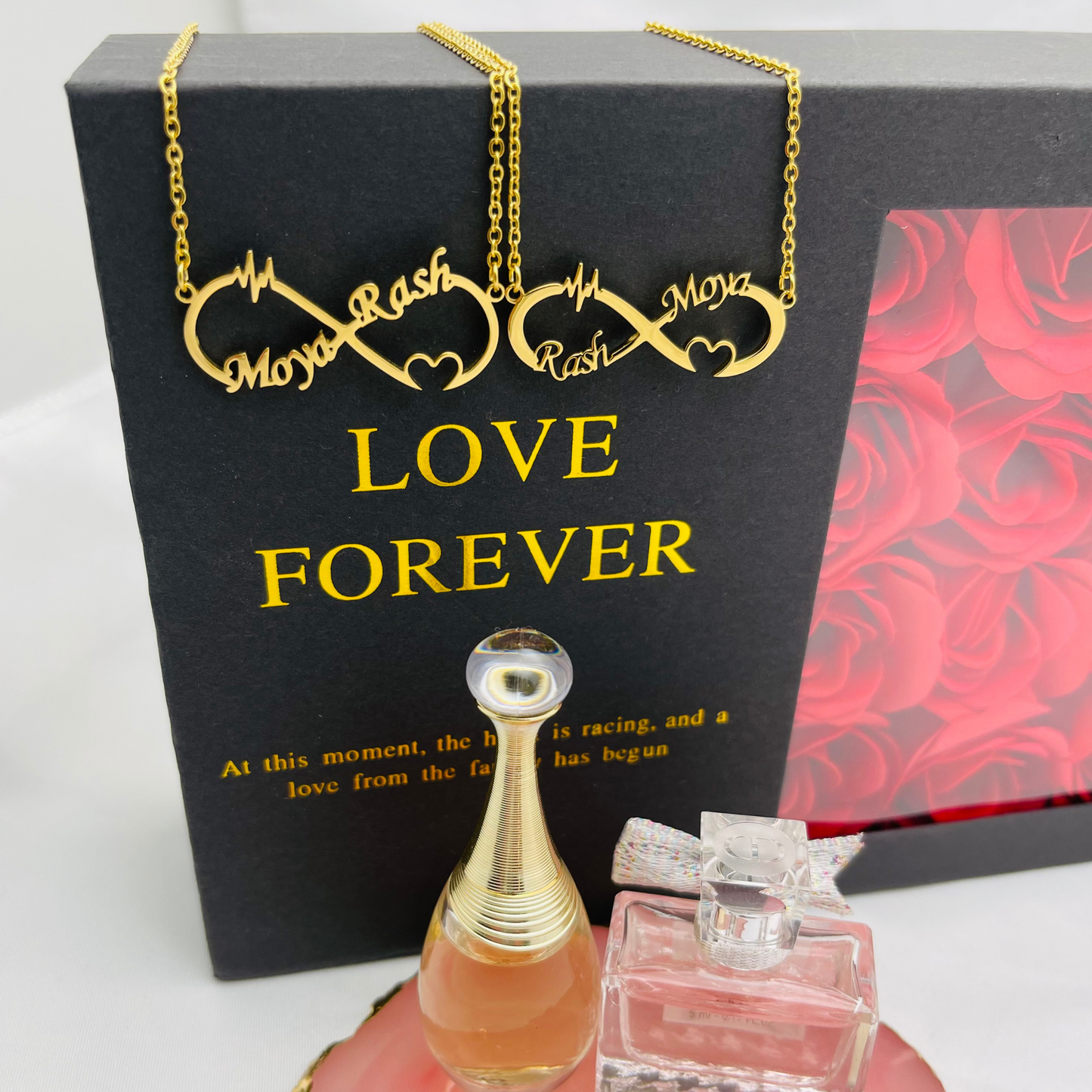 Custom Personalised Infinity Name Necklace