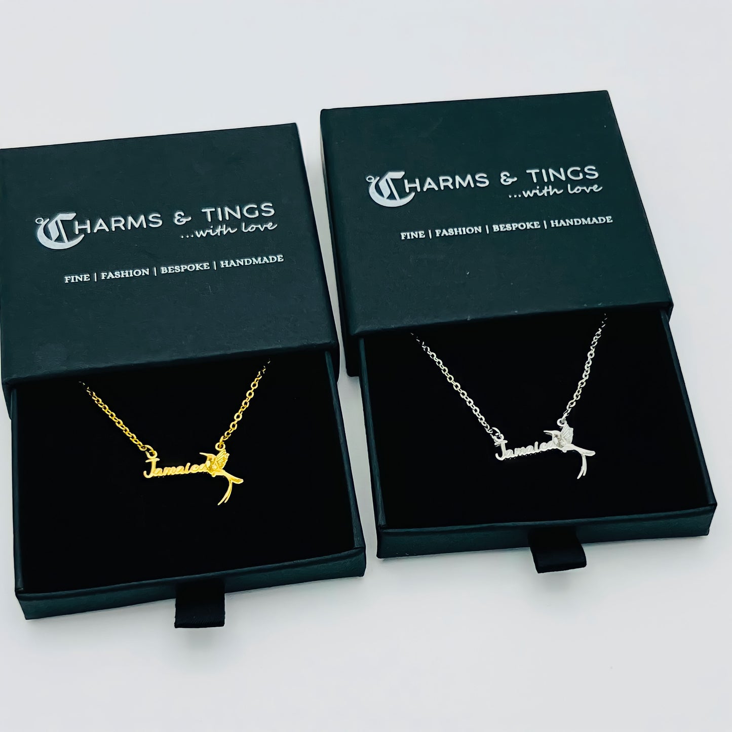 Jamaica Hummingbird Dainty Necklace