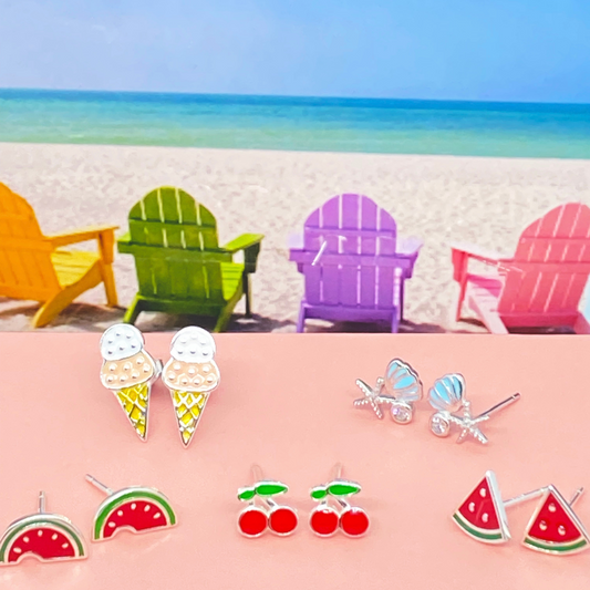 Real Sterling Silver Studs