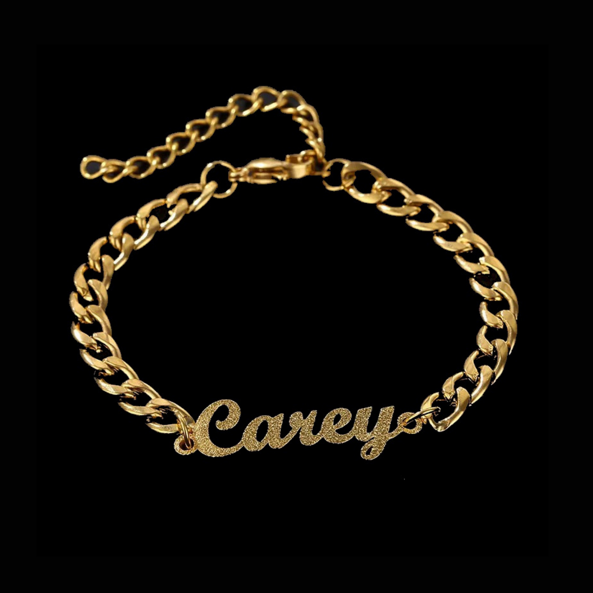 Custom Frosted Cuban Link Bracelet