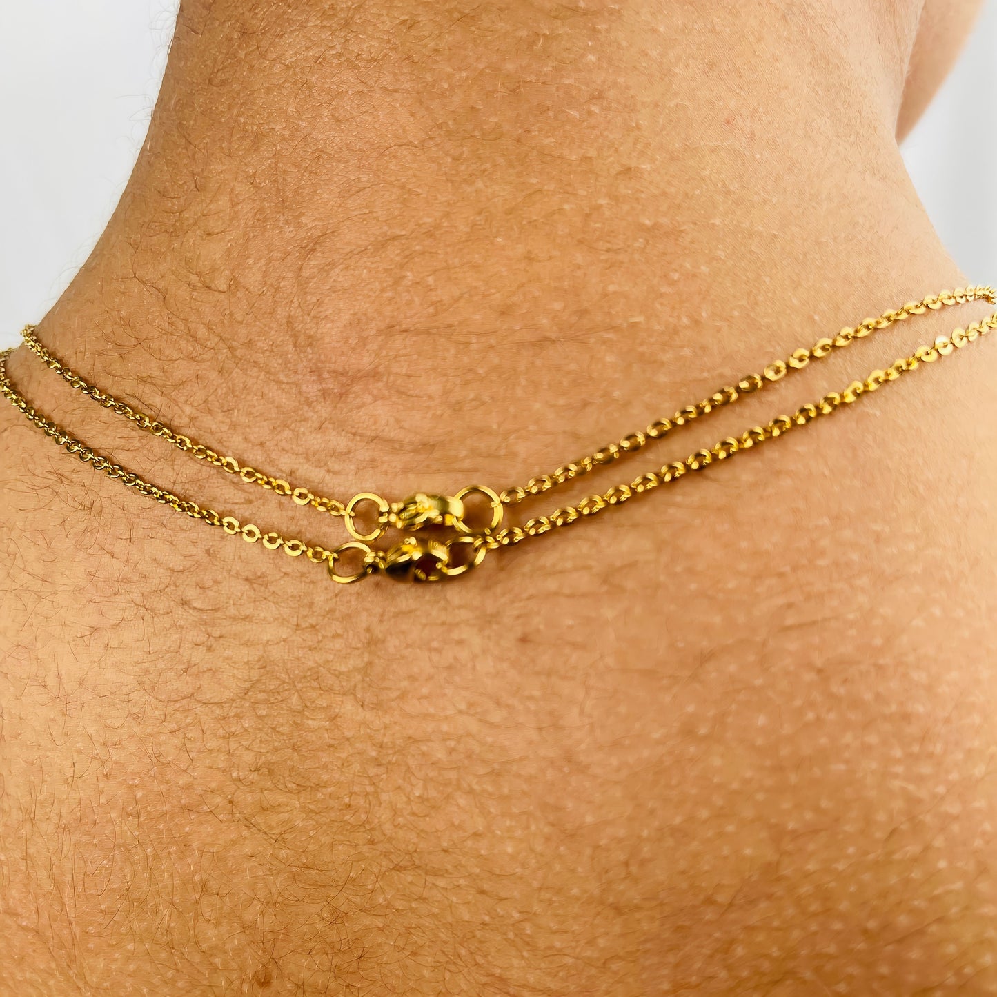 Compass & Ankh Layered Necklaces