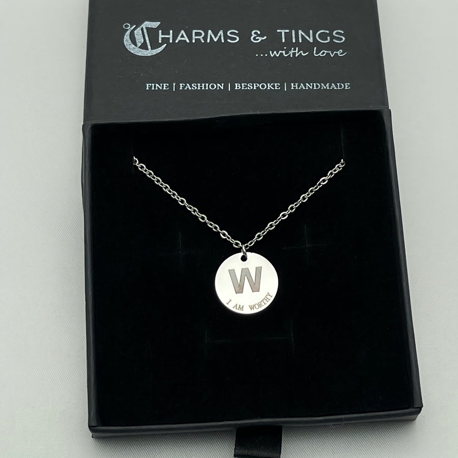 Worthy Positive Affirmation Necklace