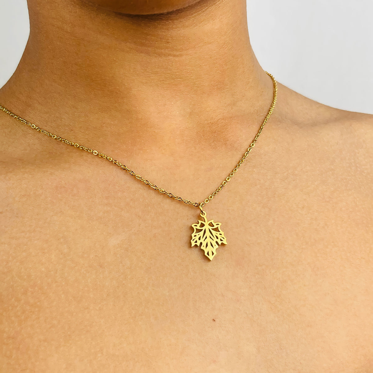 Maple Leaf Necklace