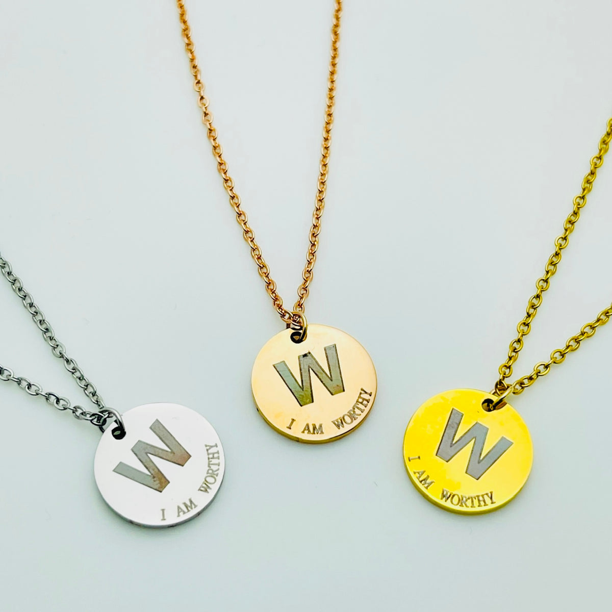 Worthy Positive Affirmation Necklace